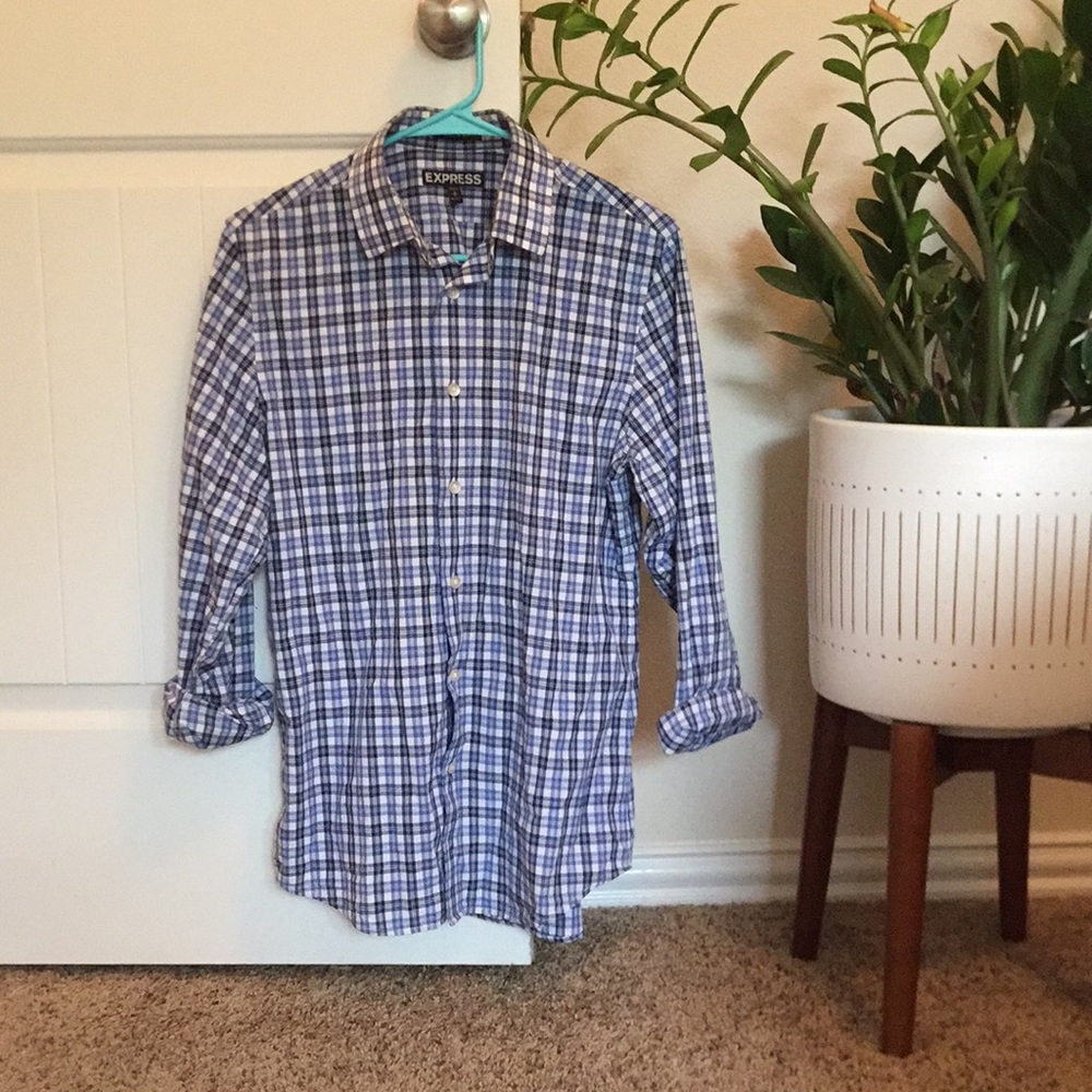 Express modern fit dress fit